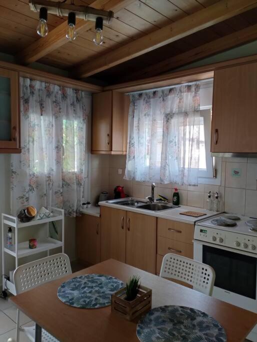 Lovely Guesthouse On The Beach Agia Anna  Bagian luar foto